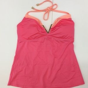 Vince Camuto halter swim tankini top